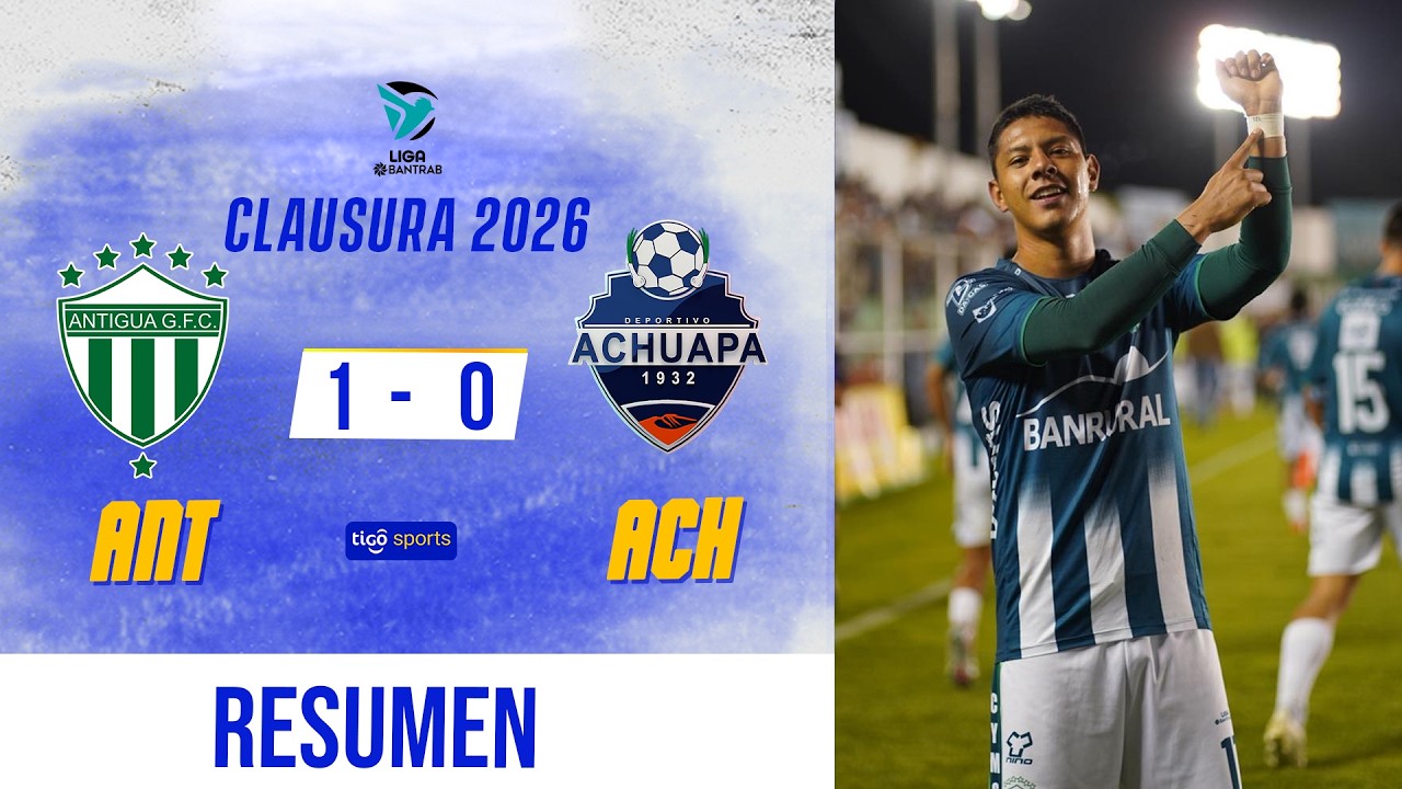Antigua G vs Deportivo Achuapa Highlights
