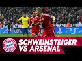 Schweinsteiger's Cool Finish vs. Arsenal | 2013/14 Champions League