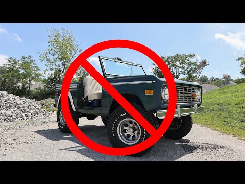 Why did Ford stop making the Bronco?