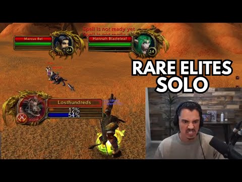 I Tried To SOLO Two RARE ELITES On Hardcore CLASSIC!