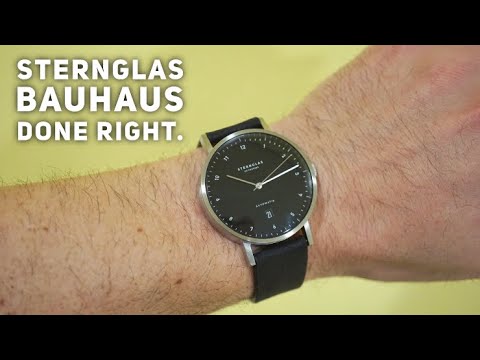 Sternglas Zirkel Automatic Bauhaus Watch Review - Upgraded !