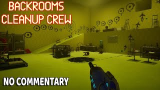 Backroom Cleanup Crew | Chapter 1 ALL LEVELS no commentary full gameplay cleaning simulator game