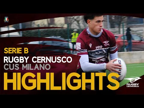 Rugby Cernusco v CUS Milano | 18.01.2026 | Highlights