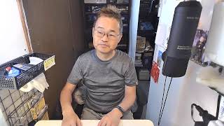 株価下落　大雨　昼夜逆転生活　チャンネル登録者減少　掘っ立て小屋ボヤき雑談