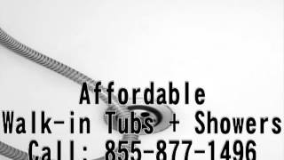 preview picture of video 'Install and Buy Walk in Tubs Cuyahoga Falls, Ohio 855 877 1496 Walk in Bathtub'