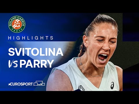 Elina Svitolina vs Diane Parry | Round 2 | French Open 2024 Highlights 🇫🇷