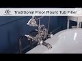 Traditional Floor Mount Tub Filler by DXV