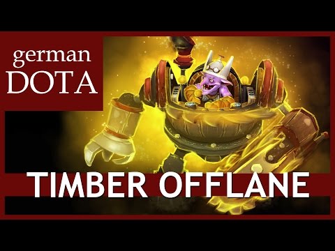 Dota 2 TIMBERSAW - Let's Play Dota 2 Gameplay German