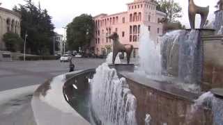 preview picture of video 'Колхидский фонтан в Кутаиси'