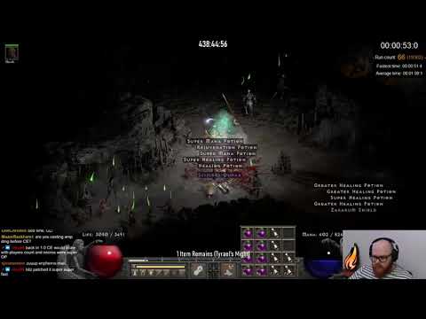 D2R Solo Self Found Holy Grail - Ethereal Holy Grail Final 30 - Eth Dragonscale [12] day54