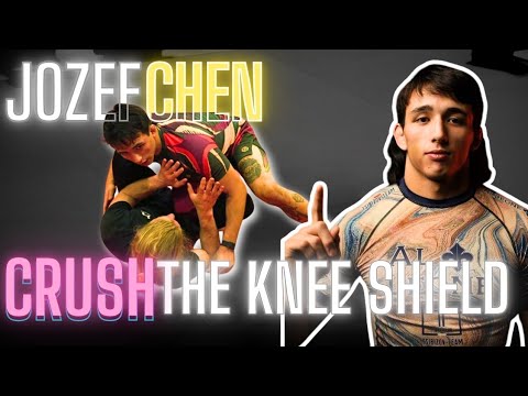 Jozef Chen Shut Down the Knee Shield: Pressure Passing to Chest-to-Chest Control (Half Guard BJJ)