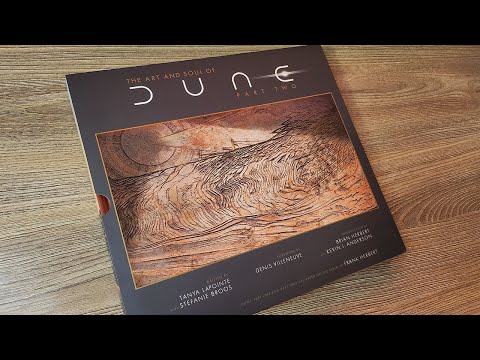 The Art and Soul of Dune Part 2 - Book Flip Through