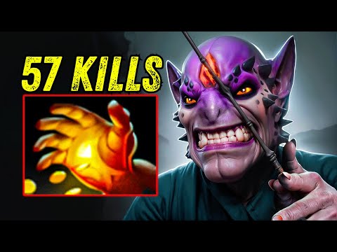 WTF First Item 5Min Hand of Midas 🔥🔥 +63 Finger Stack Insane One Shot 🔥 Lion Dota 2