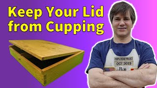 Making A Wooden Box - Veneering the Lid