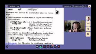 Kirtan class 5: Bengali grammar (future tense, post positions, past perfect)