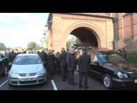 Eric Clapton on Jack Bruce's funeral with Ginger Baker in 2014. november