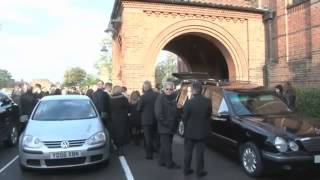 Eric Clapton on Jack Bruce's funeral with Ginger Baker in 2014. november