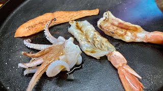 刺身のガストーチ炙りパーリーをしてペンタゴンをキメるだけの動画
