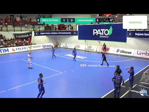PATO FUTSAL X UMUARAMA - AO VIVO - TAÇA FPFS