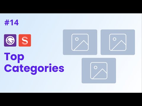 #14 - React Blog Website with Gatsby.js & Sanity.io | Top Categories