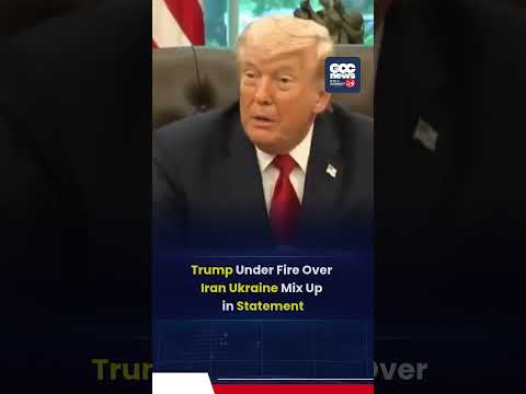 Donald Trump Sparks Debate After Mixing Ukraine and Iran War Remarks