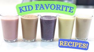 5 Healthy Smoothie Recipes for Kids