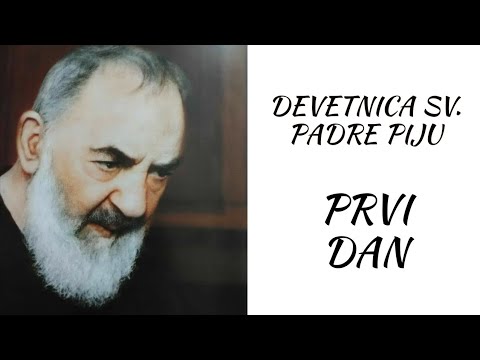 DEVETNICA SV. PADRE PIJU - PRVI DAN