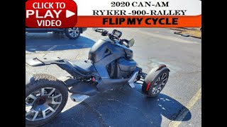 Video Thumbnail for 2020 Can-Am Ryker 900