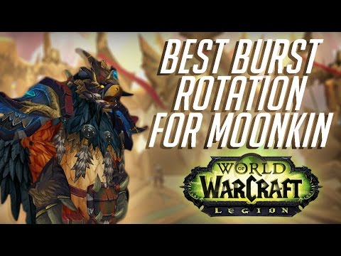 The best burst Rotation for Balance Druid in WoW Legion