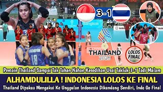 Download lagu 🔴 SEMIFINAL DRAMA! Indonesian Women's Volleyball Team Defeats Thailand 3-1, Megatron Becomes Oppo... mp3 Download lagu 🔴 SEMIFINAL DRAMA! Indonesian Women's Volleyball Team Defeats Thailand 3-1, Megatron Becomes Oppo... mp3