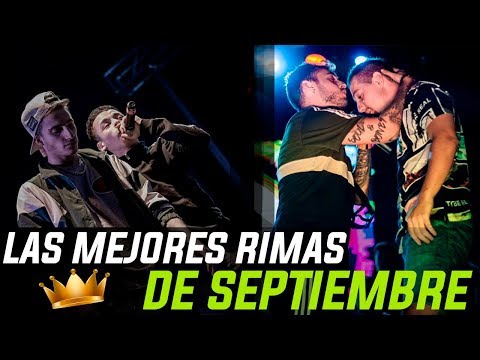 ¡Las MEJORES RIMAS de SEPTIEMBRE 2018! 💥 | Batallas Freestyle 🔥