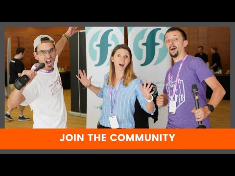 Melanie & Alex Moldovan, community leaders at ServerlessDays Ldn - open source is for you