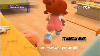 Download lagu Rainbow Ruby RTV - Bernyanyi Di Bawah Hujan [Bahasa Indonesia] Terbaru 2018 TV KARTUN ANAK.mp4 mp3