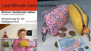 Kleiner Geldbeutel mit Karten- und Geldscheinfach