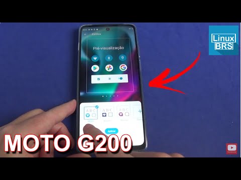 MOTOROLA MOTO G200 - OTG,  PAPEL DE PAREDE (TEMA) E BIOMETRIA