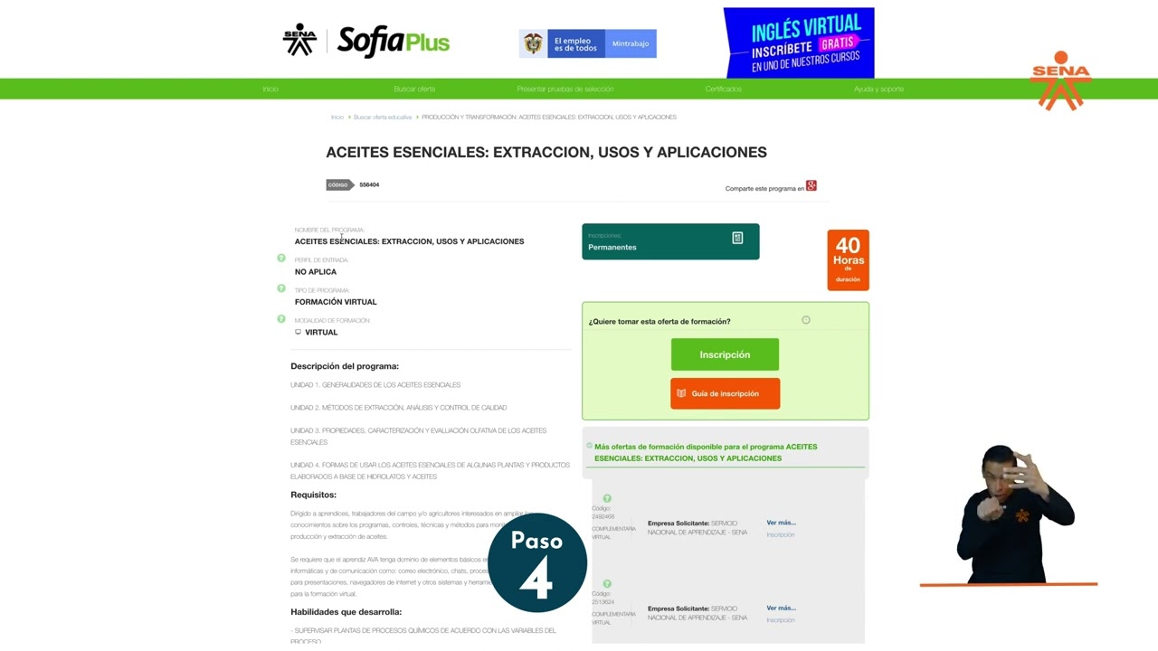 ¿Cómo inscribirte a los programas de formación titulada virtual del SENA?