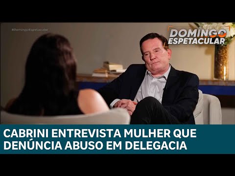 Cabrini entrevista mulher que denuncia abuso sexual cometido por policial dentro de delegacia em MT