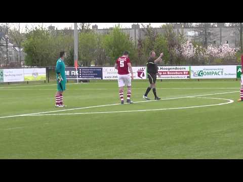 19 april 2015 VV De Meern 2 - Nieuw Utrecht 2 com  4-0 Buitenspel?