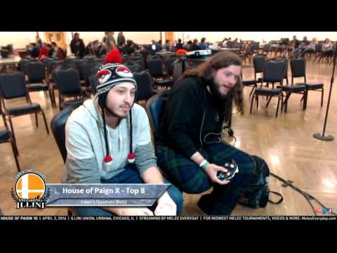 House of Paign 10 - Ripple (Samus) vs. WIT | ORLY (C. Falcon) - SSBM - Top 8, Loser's Quarters