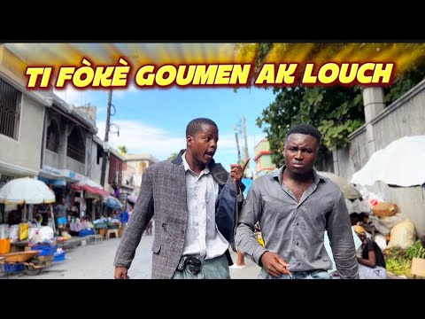 Little Fórque fights with Louch in the market 😂Tactics f