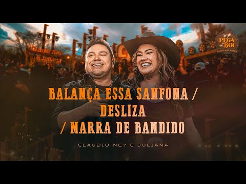 Claudio Ney e Juliana - Balança Essa Sanfona l Desliza l Marra de Bandido (DVD Pega de Boi)