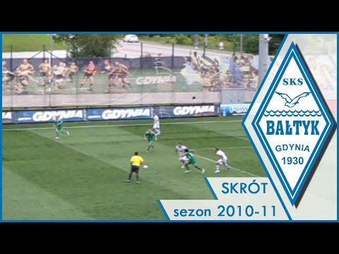 Bałtyk Gdynia - Lechia Zielona Góra 3:0 /18.08.2010/ skrót