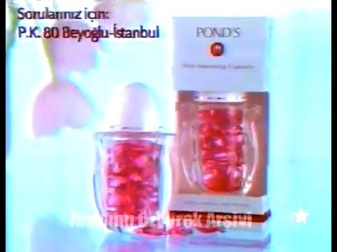 Pond's Cilt Güçlendirici Kapsüller 20s - Türkiye, 1995