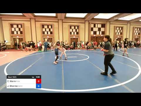 58 Lbs Rr Rnd 2 - Chase Warm, Punisher Wrestling Club, Inc. Vs Jaisen Sharma, Warhawks Wrestling 7