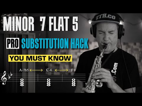 Minor 7b5 practice blog with pro substitution hack