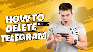 How To Delete History In Telegram Group || Delete History In Telegram