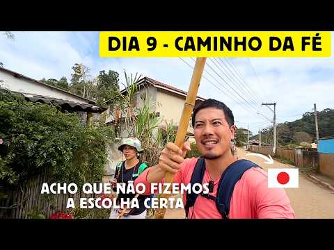 Dia 9 de um japonês no Caminho da Fé. Paraisópolis - Cantagalo, MG