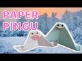 Paper Pingu Pingo Bird Pingu Bird Paper Bird Paper Craft Art Origami