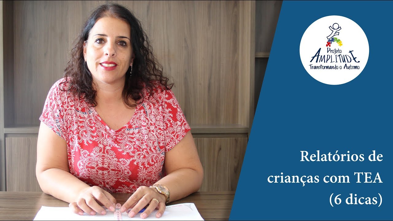 Relatório de crianças com TEA (6 dicas)