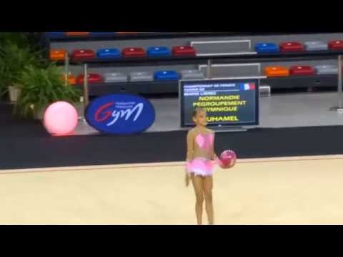 Katrin Tsoneva , CHAMPIONNAT de FRANCE 2015 - NIORT, ballon